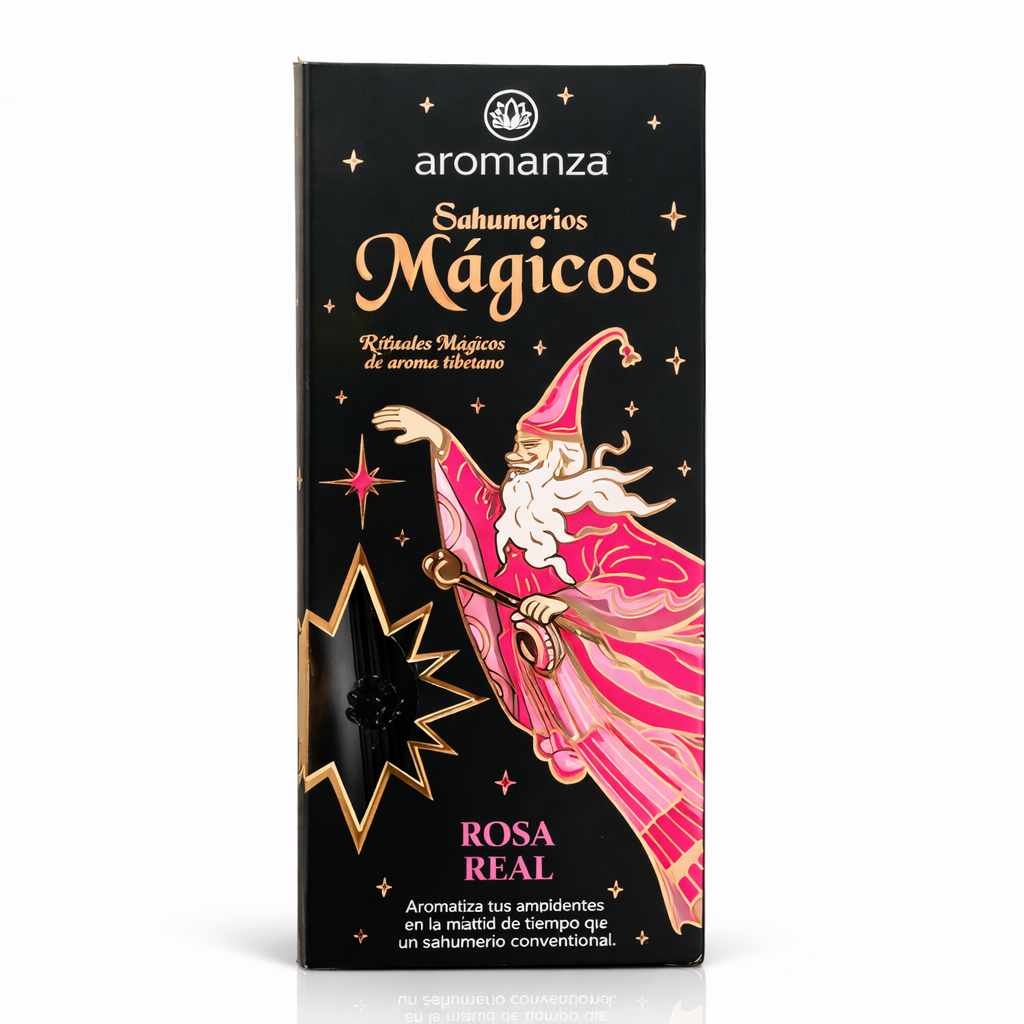 Sahumerio Magico Rosa Real