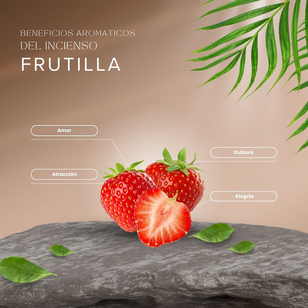 Palo Santo Buena Onda Dulces Frutillas