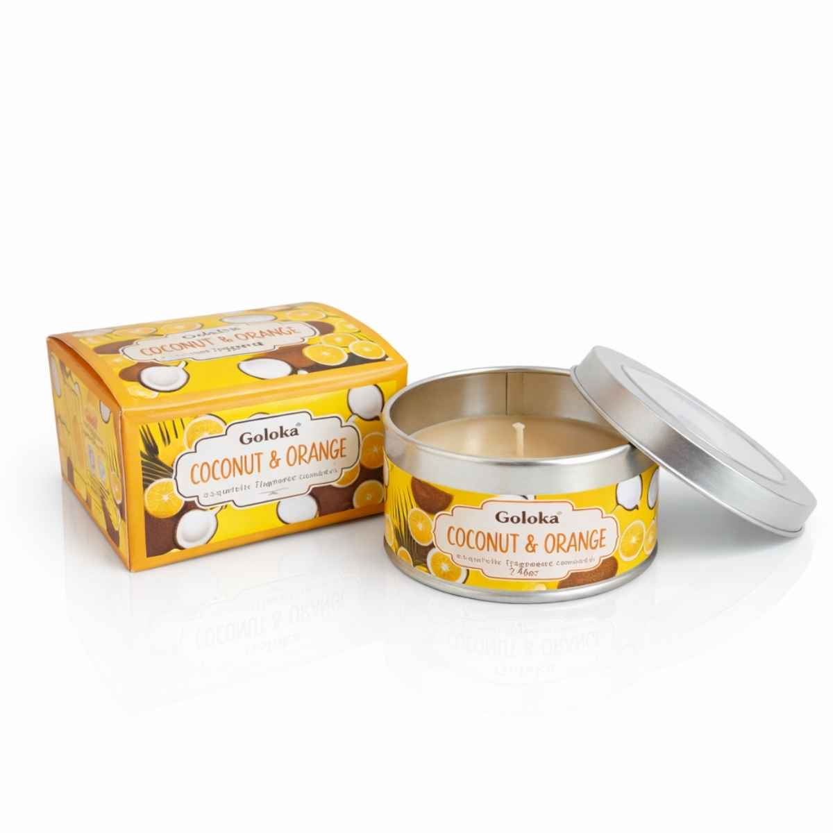 Vela Coco y Naranja