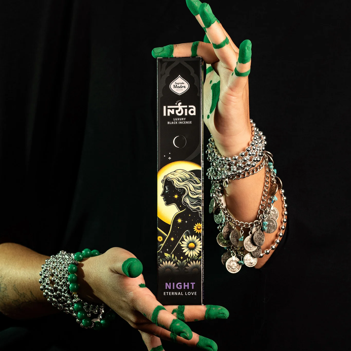 Varilla Sahumerio India Black Noche