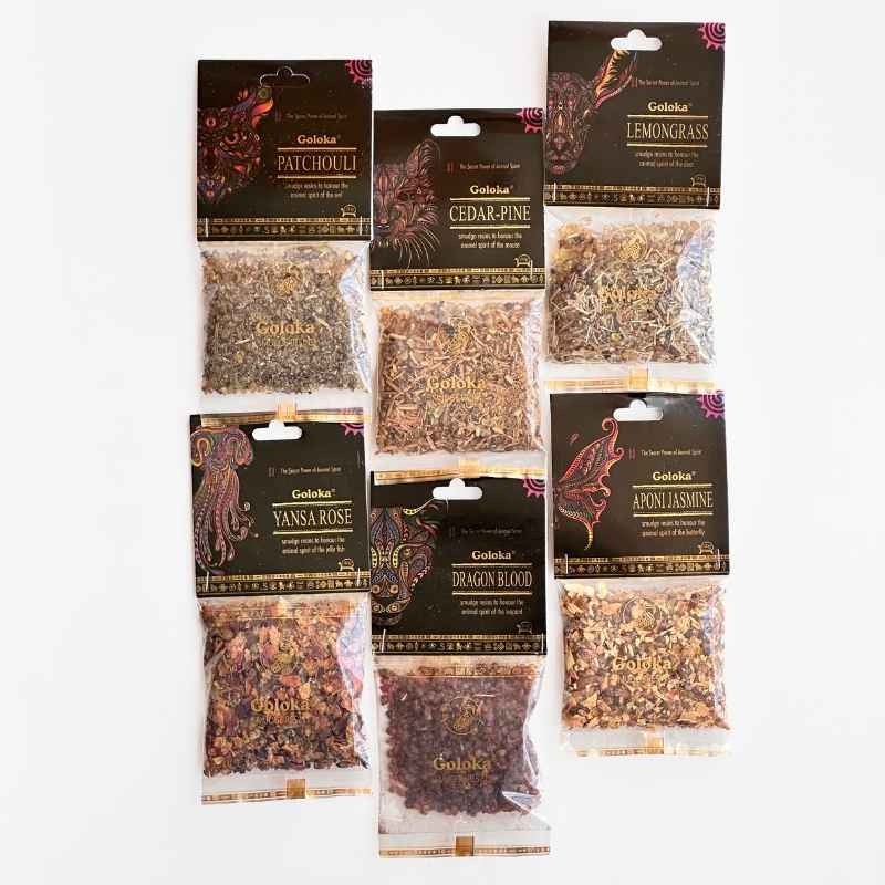 Pack 6 Resinas Aromáticas - Animal Spirit