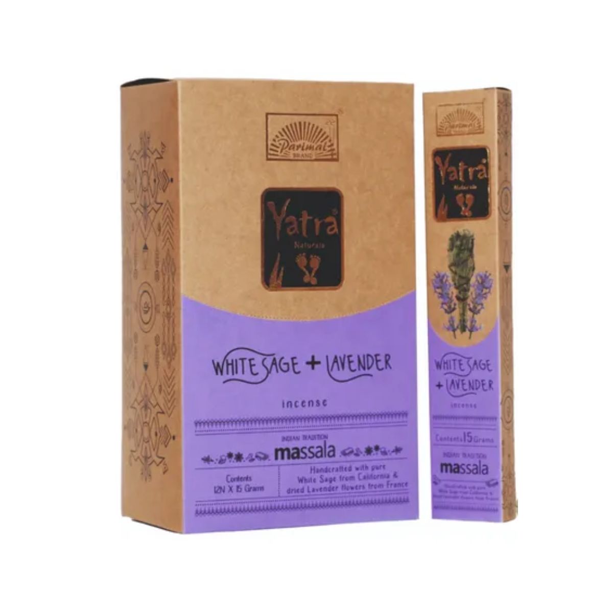 Incienso Yatra Salvia Blanca + Lavanda