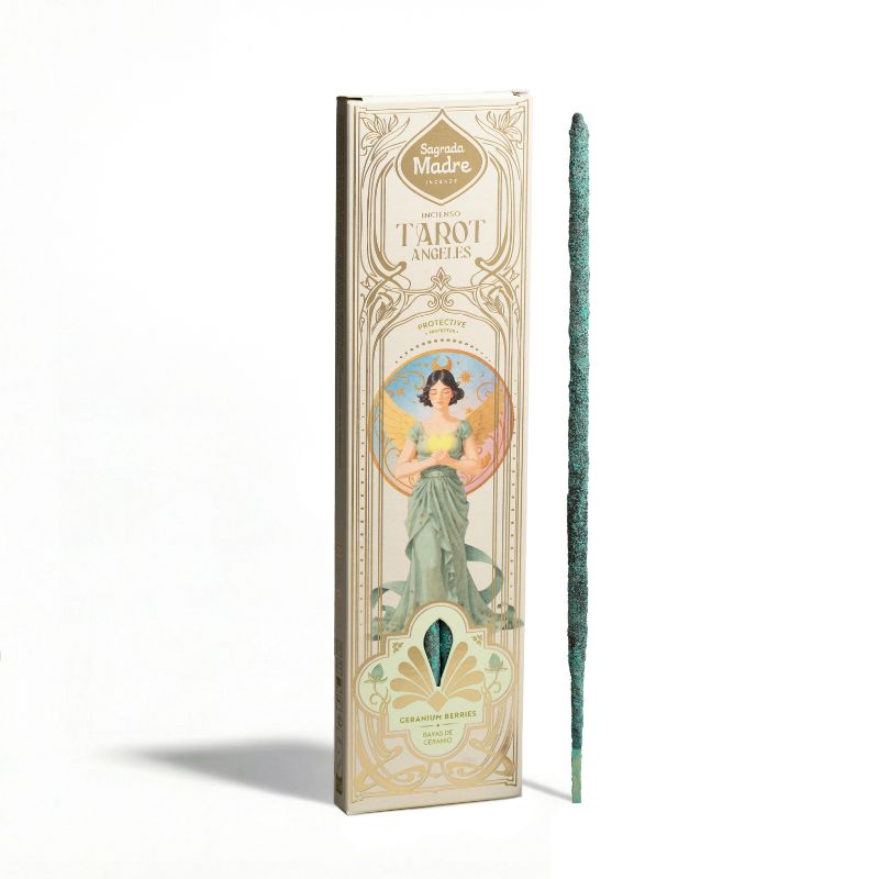 Sahumerio Tarot Ángeles Bayas de Geranio - Protector