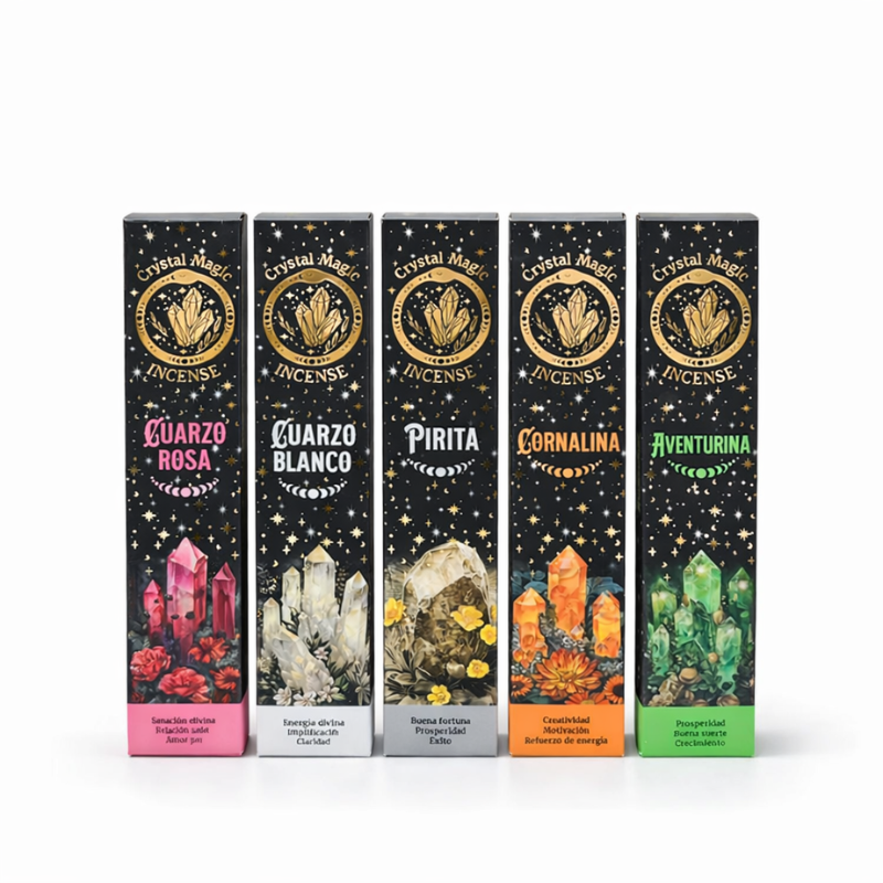 Pack Incienso Crystal Magic