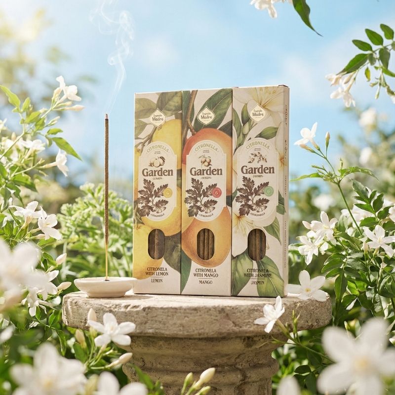 Sahumerio Garden Citronella - Rosas