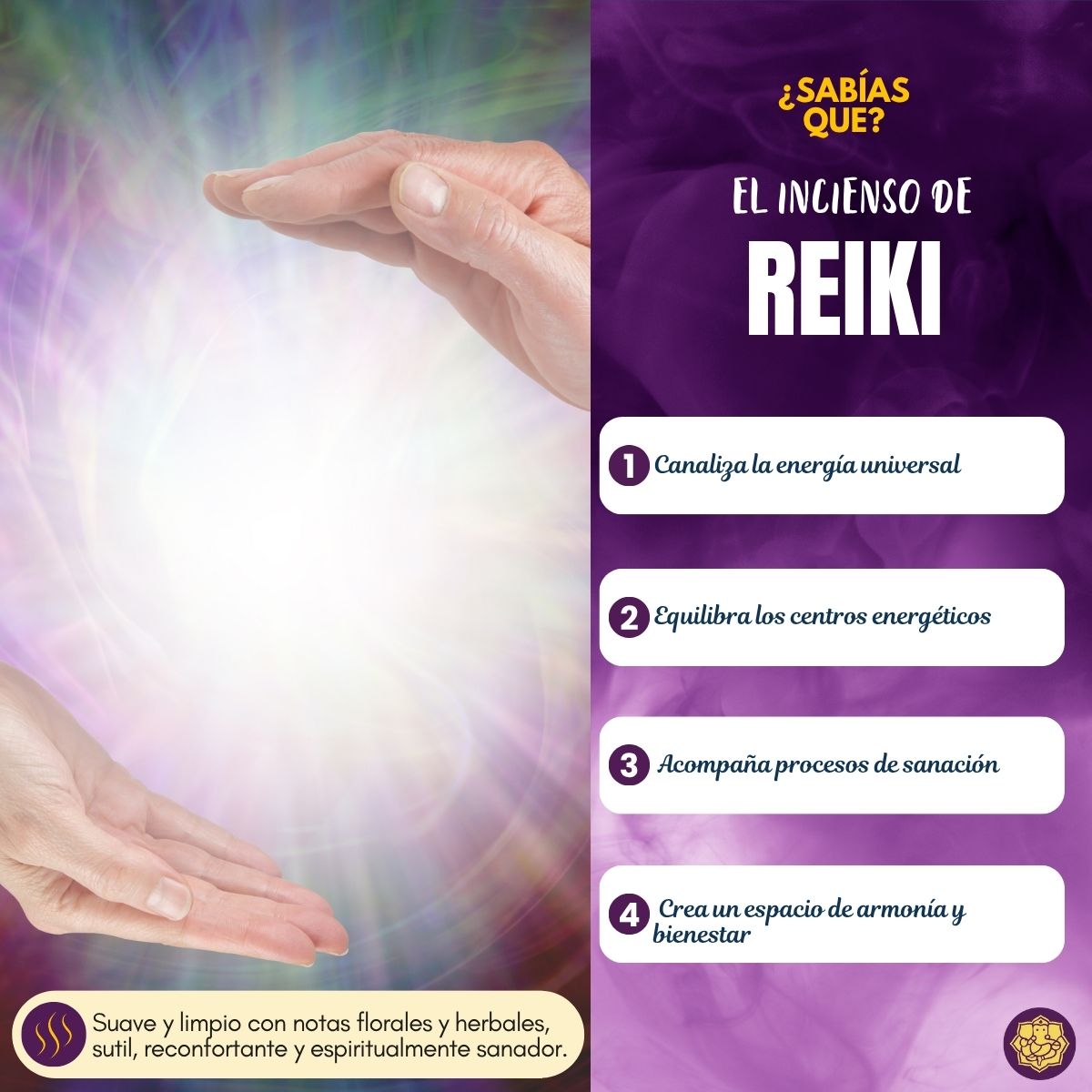 Incienso Golden Nag Reiki Energy