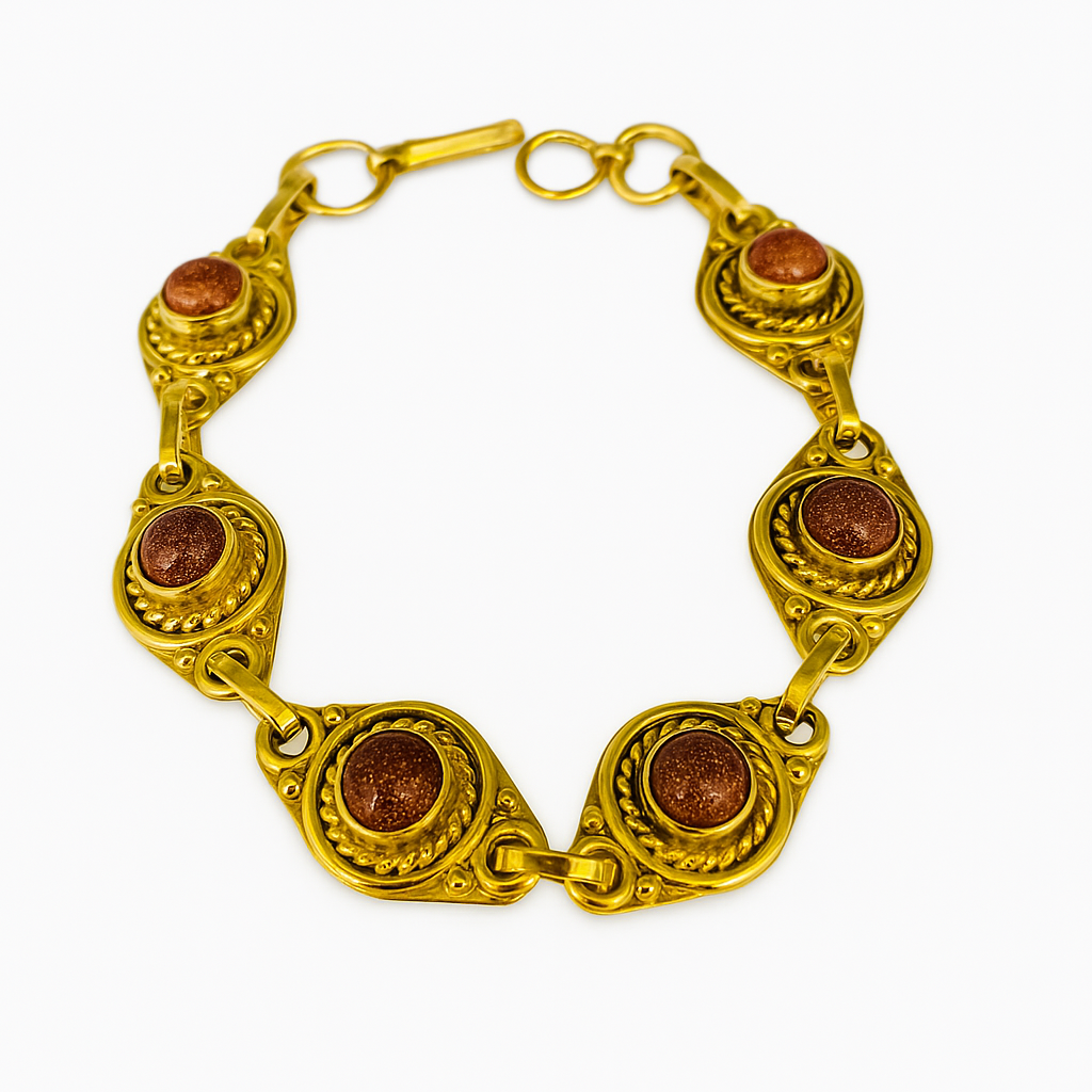 Pulsera Dorada Royal Lluvia de Estrella