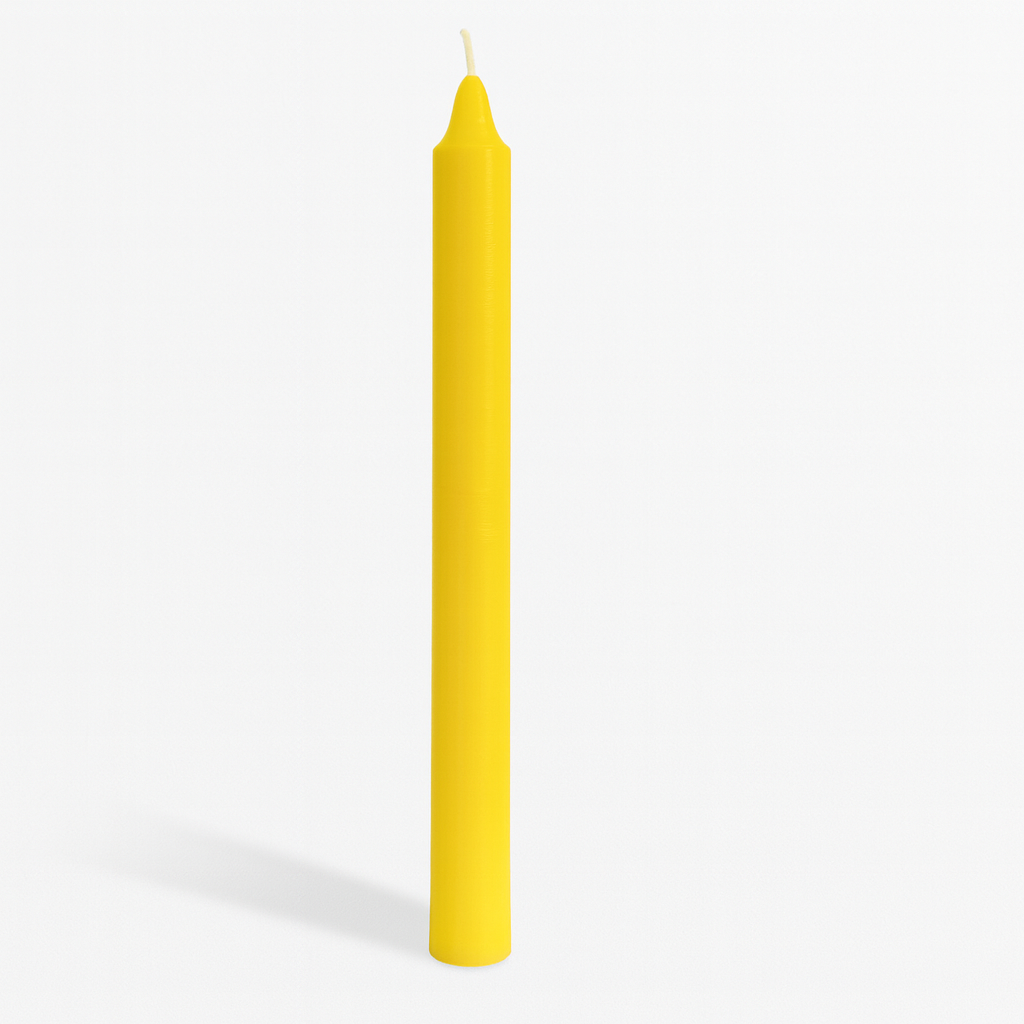 Vela Lisa Azufre 10u