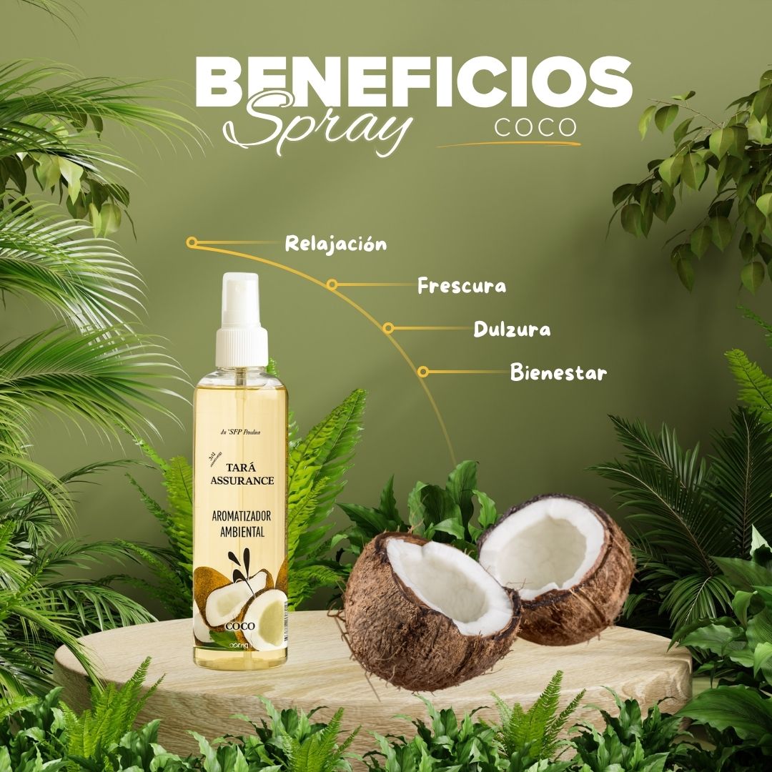 Aromatizante Spray Coco 250 mL