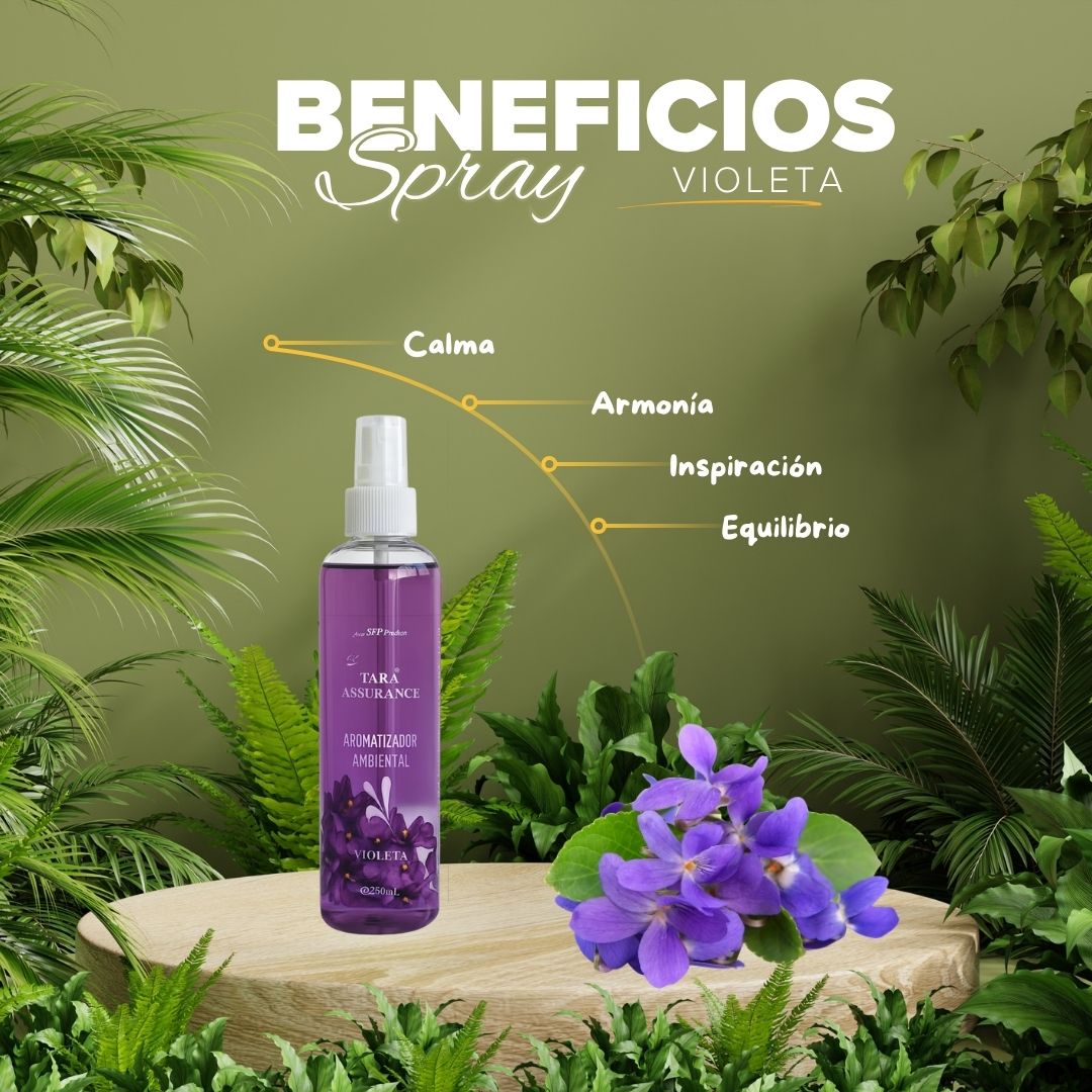 Aromatizante Spray Violeta 250 mL