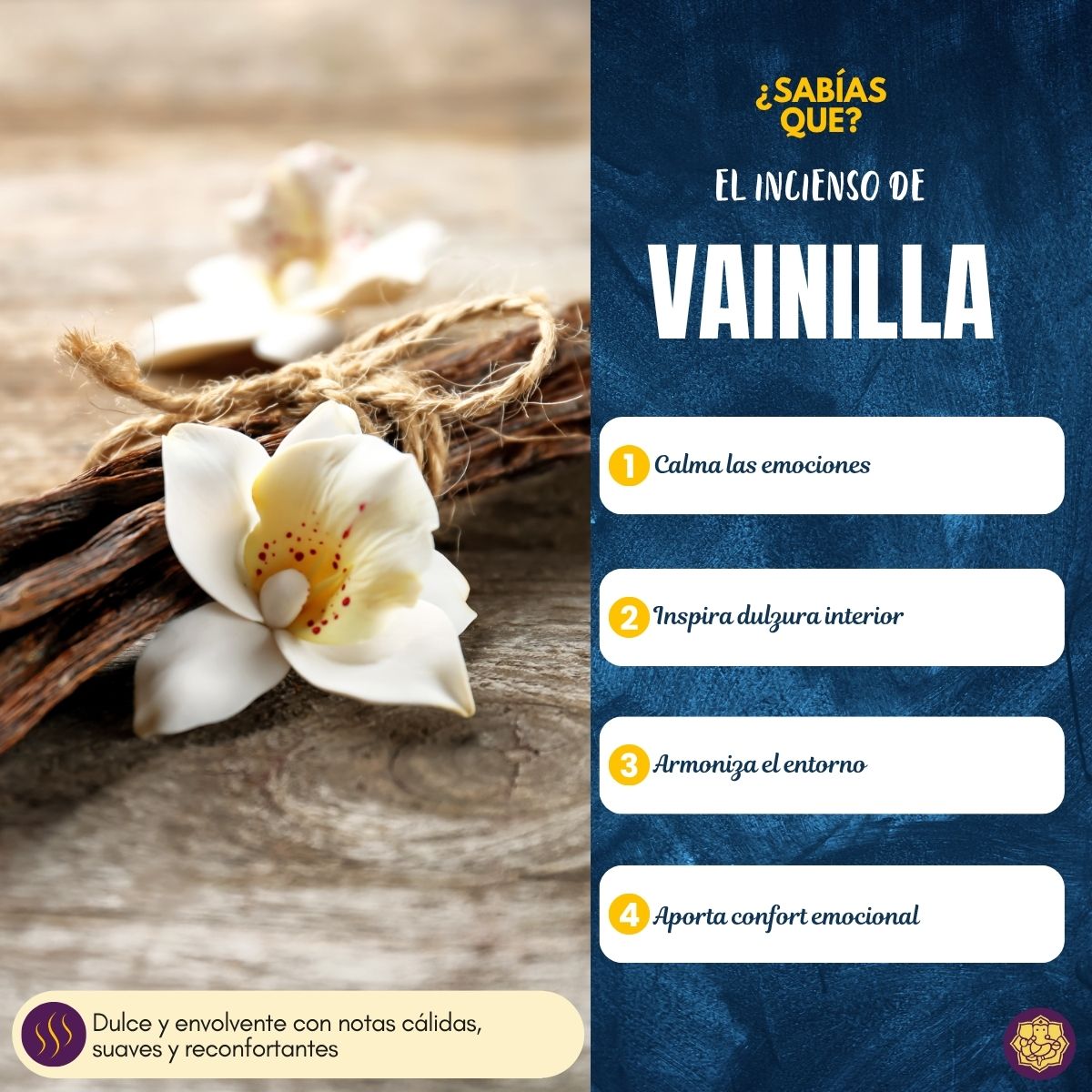 Incienso Masala Frutal Vainilla