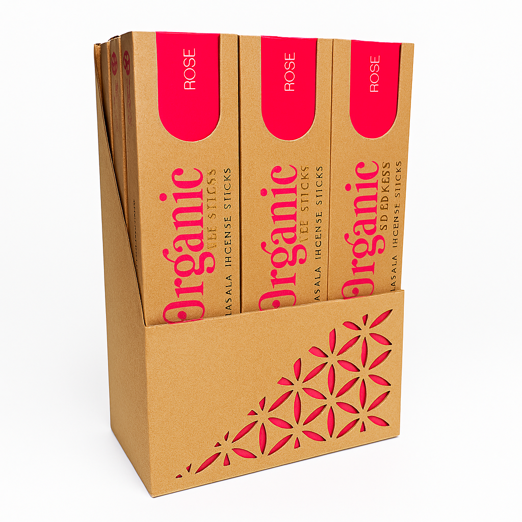 Incienso Organico Rosa
