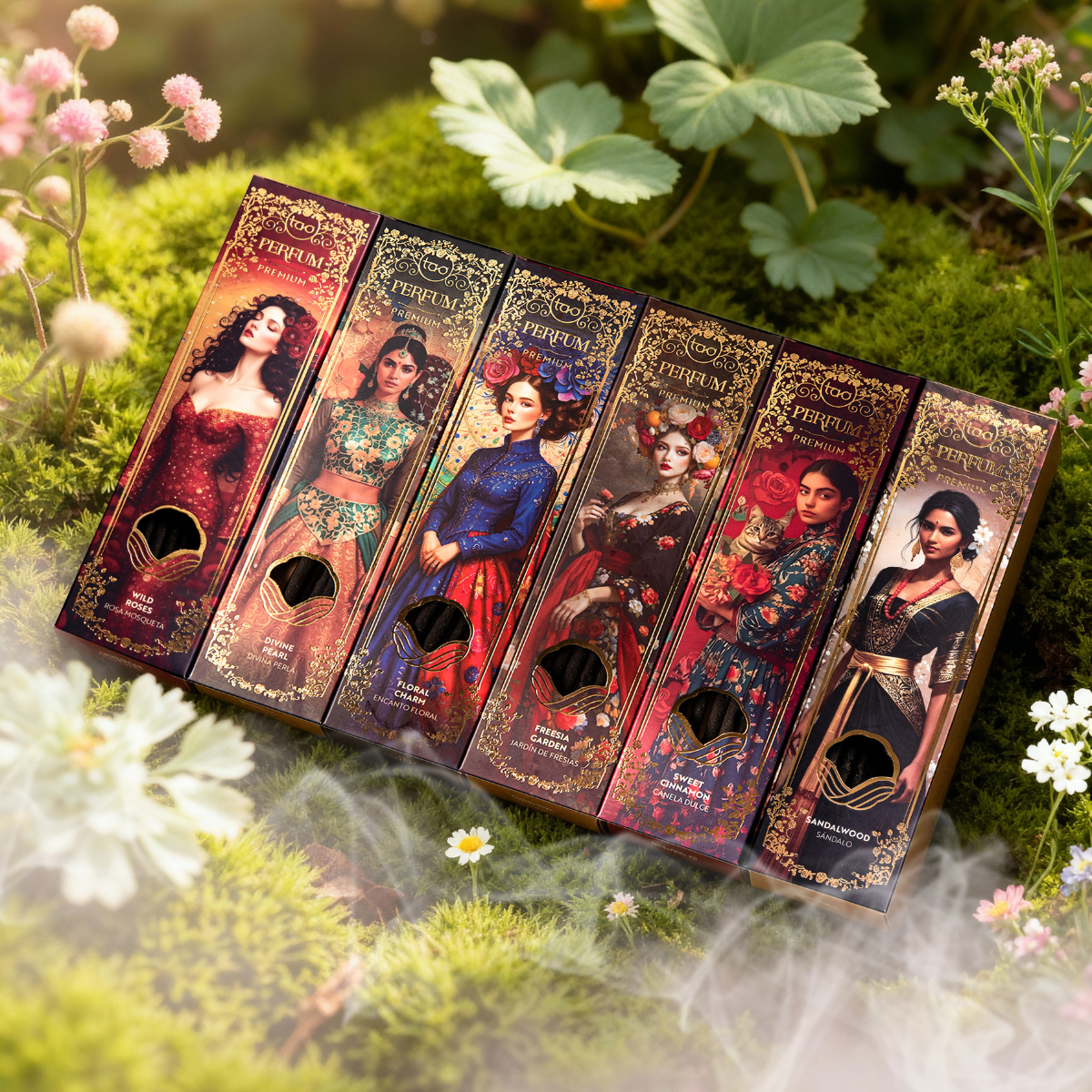 Sahumerio Perfum Canela Dulce