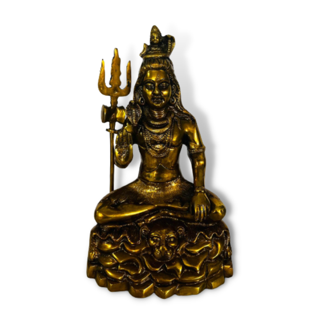 Figura de Bronce Shiva 6 Kgs