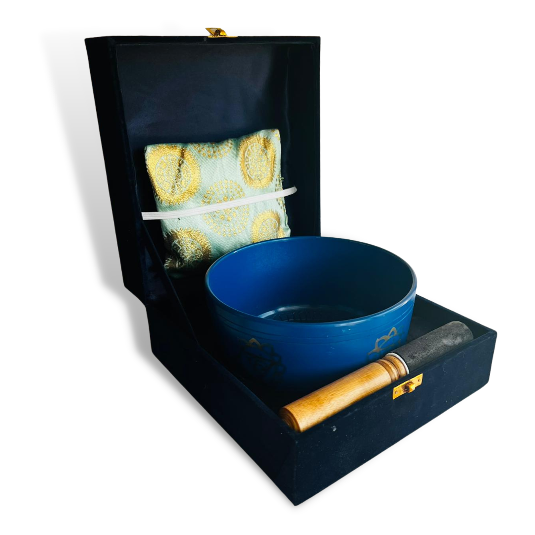 Box Cuenco Tibetano Azul 18cm