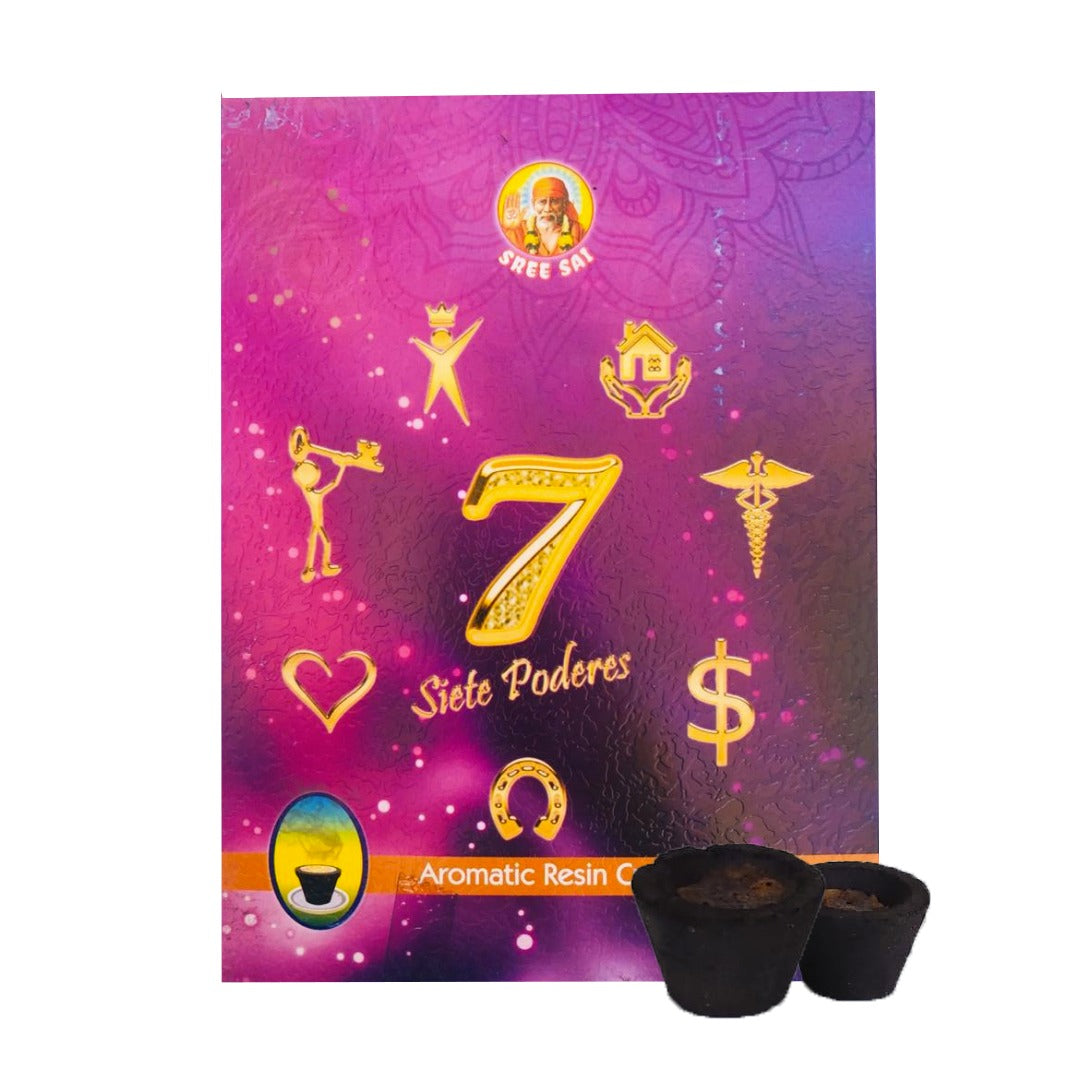 Copitas de Incienso 7 Poderes 12u