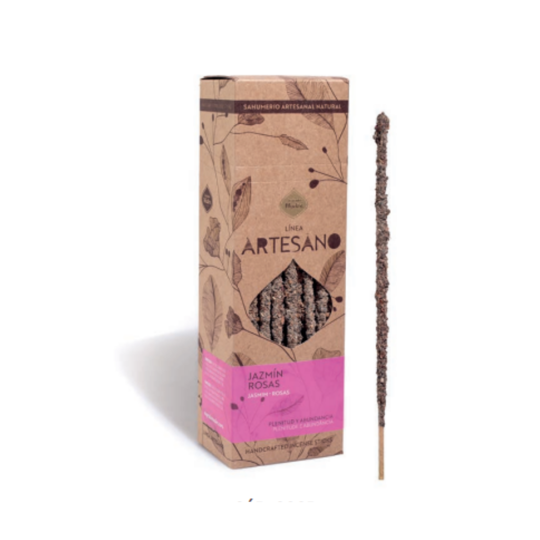 Sahumerio Artesano Jazmin Rosas 30u