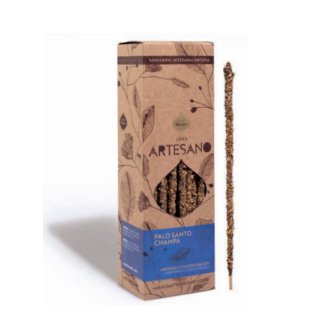 Sahumerio Artesano Palo Santo Champa 30u