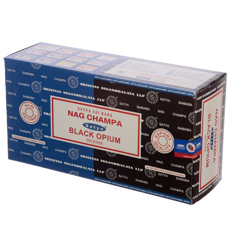 Incienso Duo Nag Champa y Black Opium