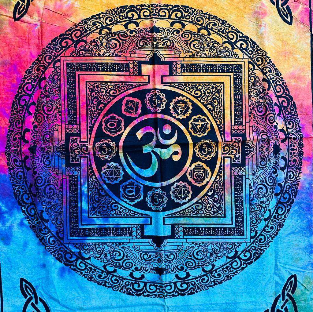 Tapiz Mural OM Multicolor