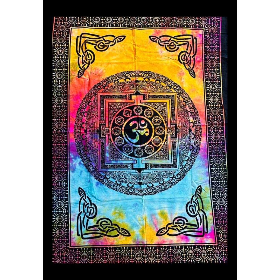 Tapiz Mural OM Multicolor