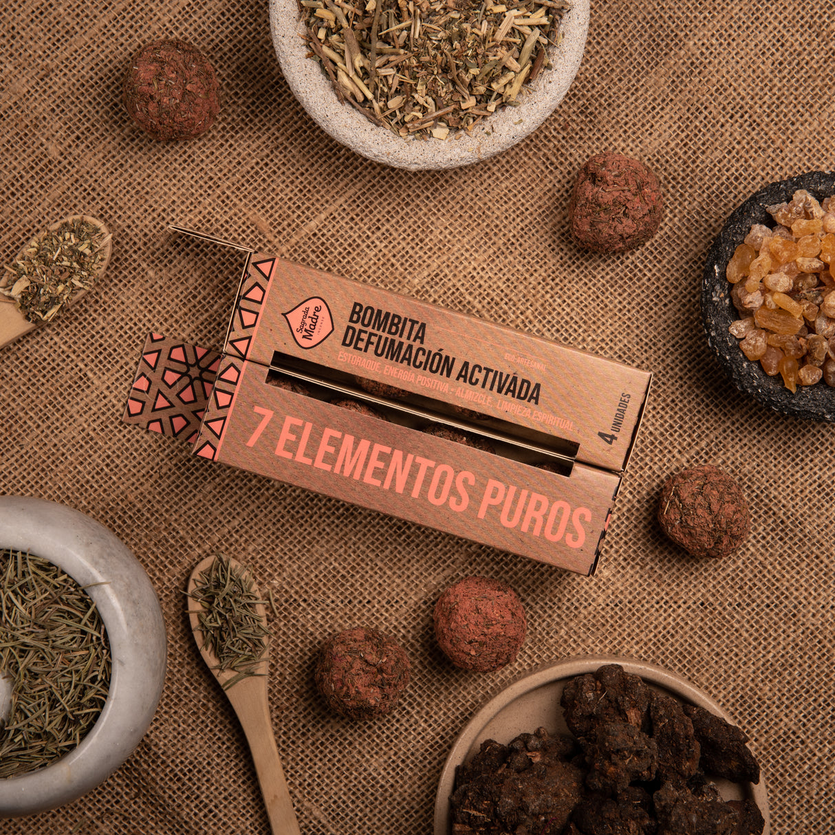 Bomba 7 Elementos Puros 4u