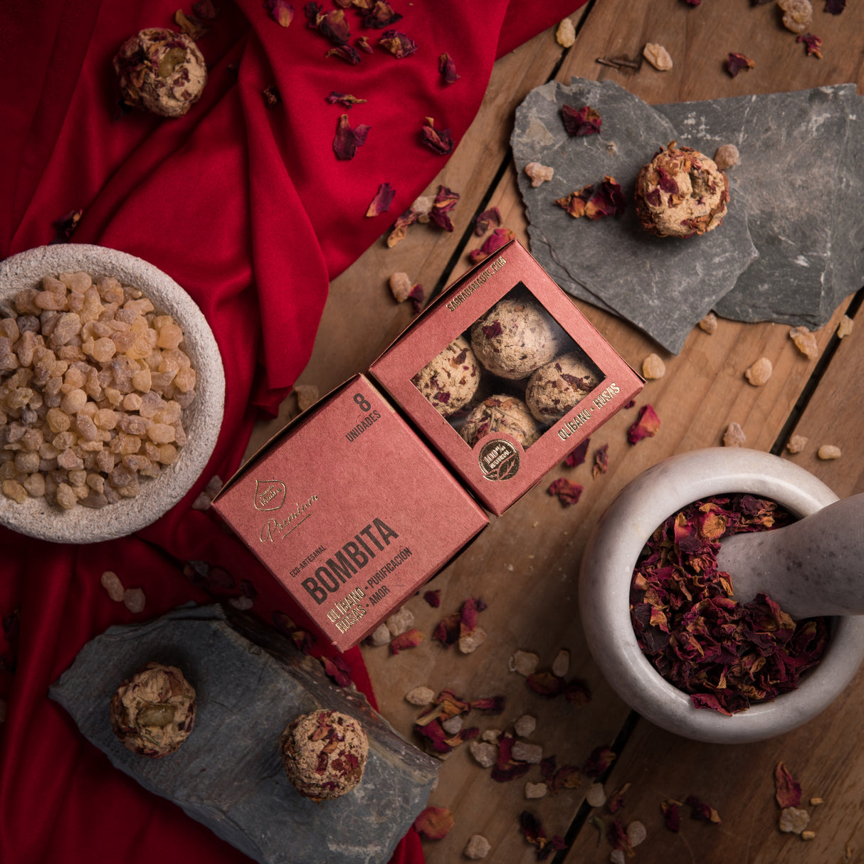 Bomba Premium Rosa & Olíbano