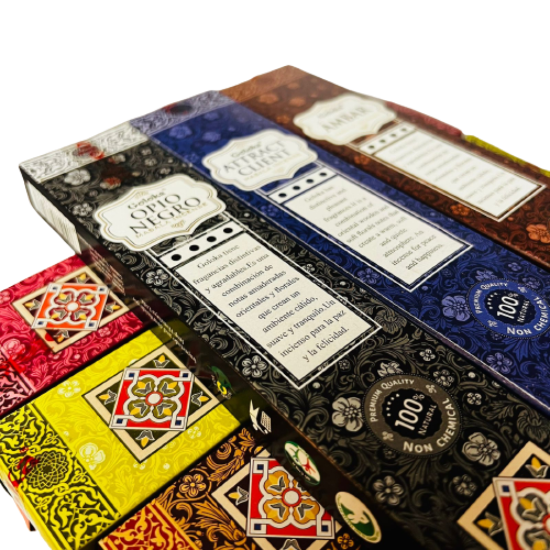 Pack Regalo Goloka Fit 12 Inciensos