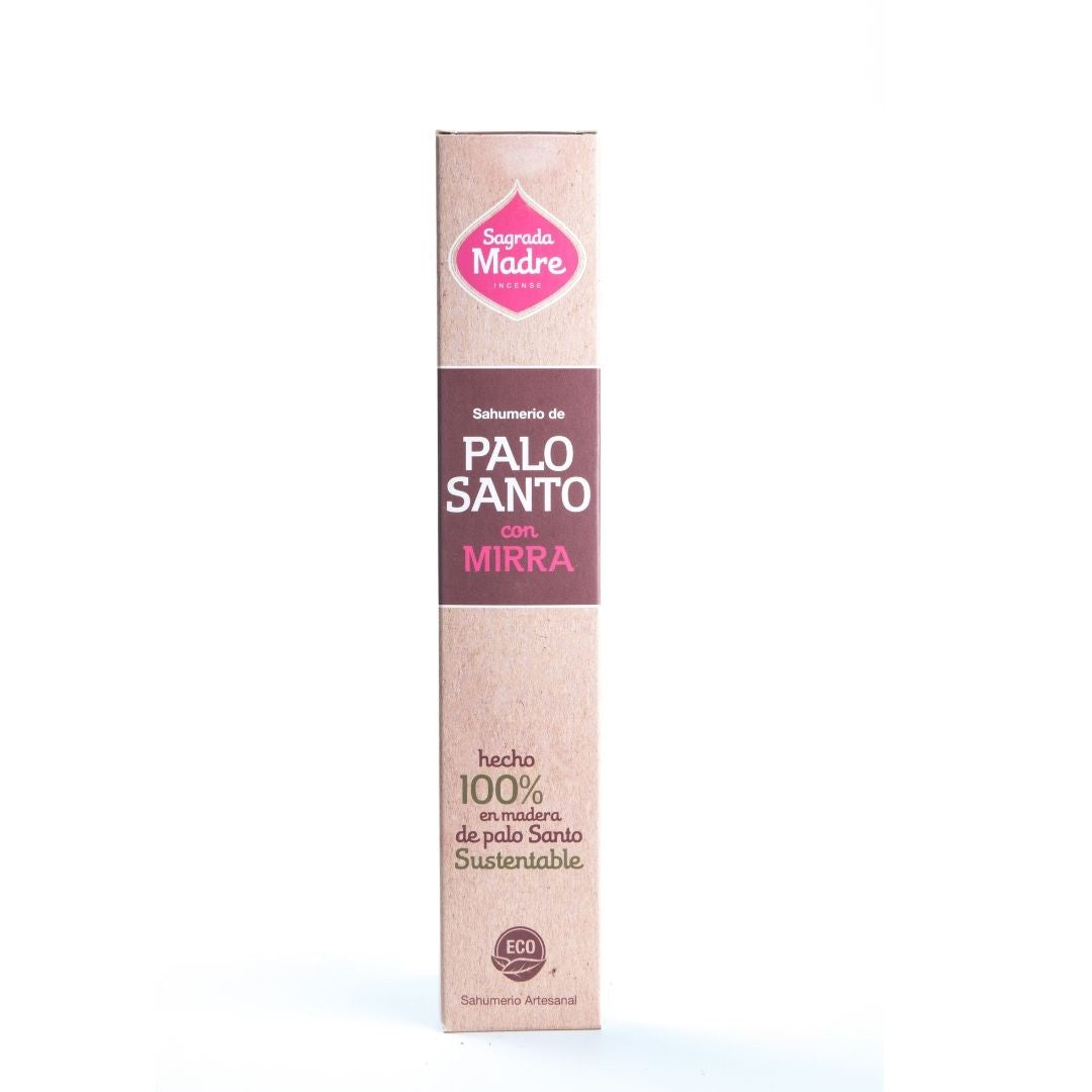 Sahumerio Palo Santo con Mirra
