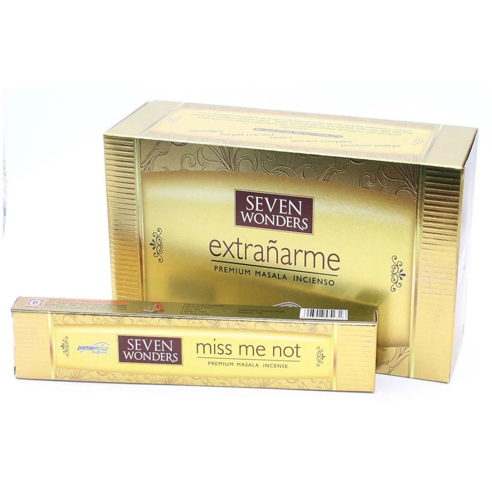 Incienso Natural Extrañame - Seven Wonders