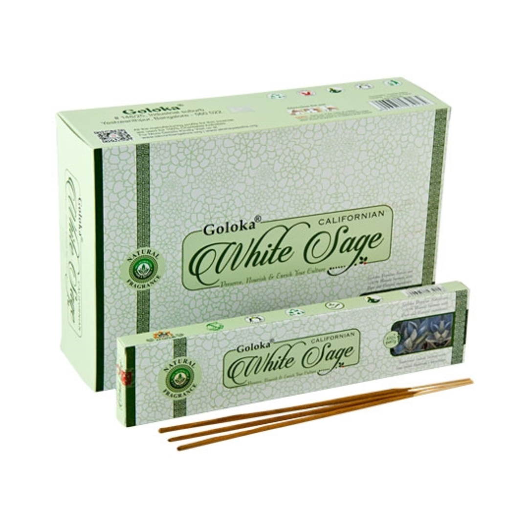 Incienso Popular Salvia Blanca