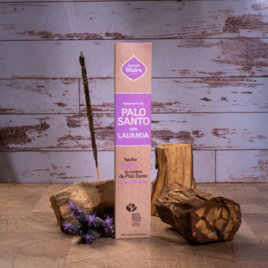 Sahumerio Palo Santo con Lavanda
