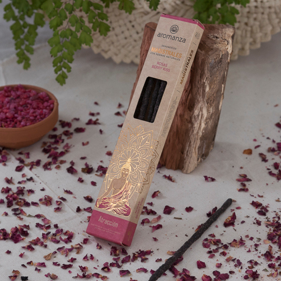 Sahumerio Magistral Rosa Berry Kiss