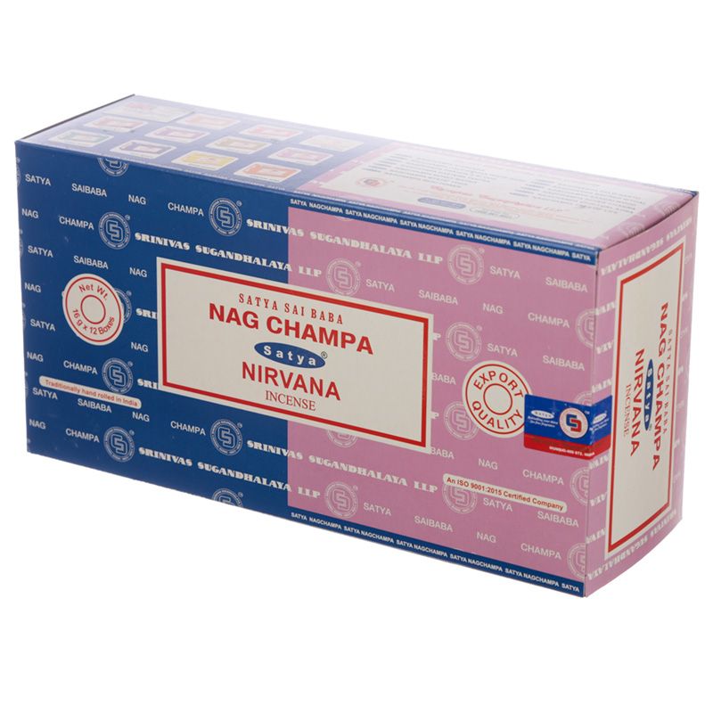 Incienso Duo Nag Champa y Nirvana