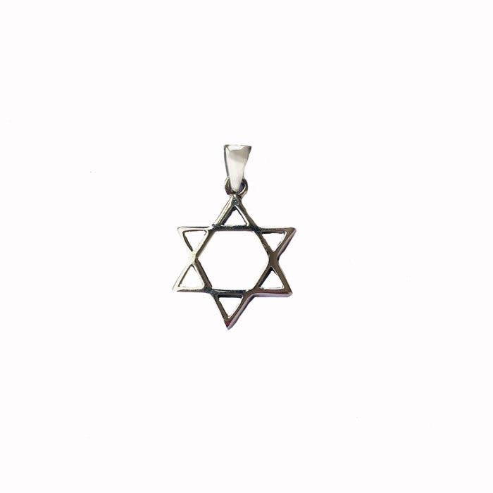 Colgante Estrella de David - Plata 925