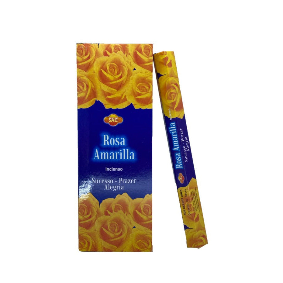 Incienso Rosa Amarilla