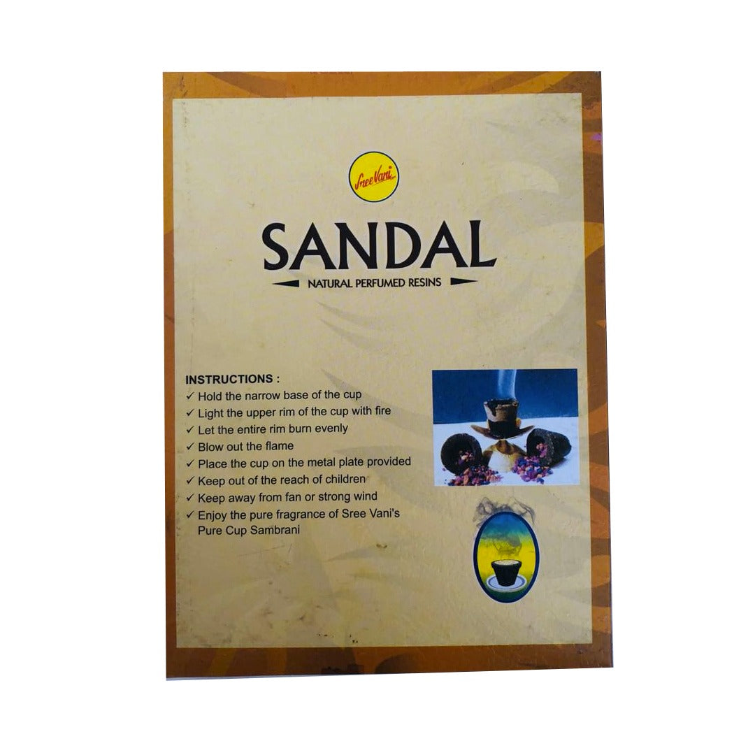 Copitas de Incienso Sándalo (12U)
