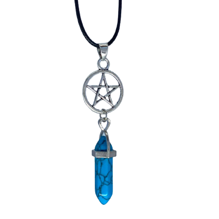 Colgante Estrella de Punta Turquesa