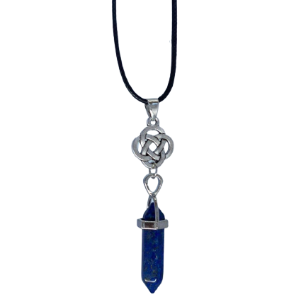 Colgante Nudo Celta de Punta Lapis Lázuli