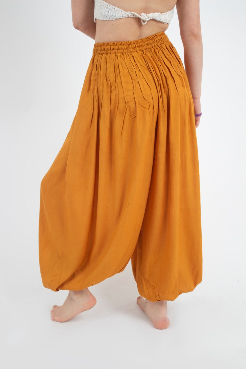 Pantalon Bombacho Mostaza