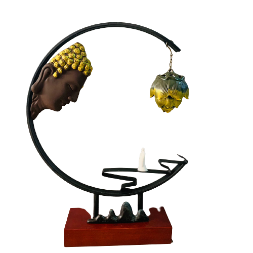 Porta Incienso Cascada Buda's Bless + 10 inciensos especiales