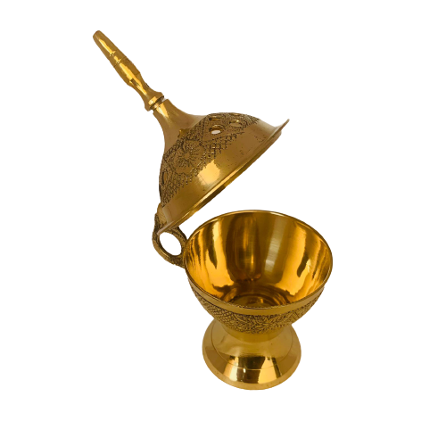 Quemador de Resina Vintej Bronce