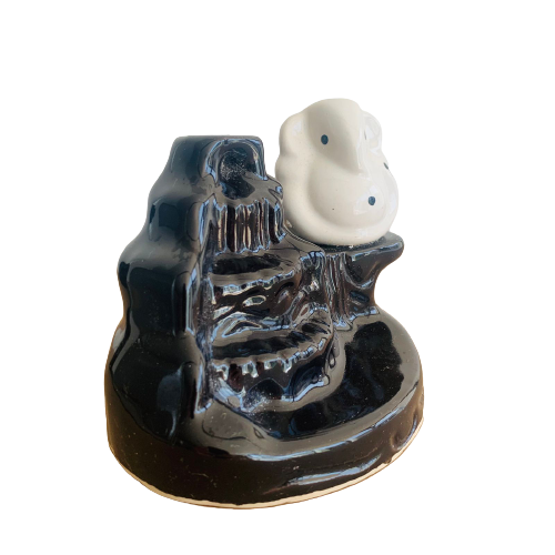 Porta Incienso Cascada White Ganesh + 10 inciensos especiales