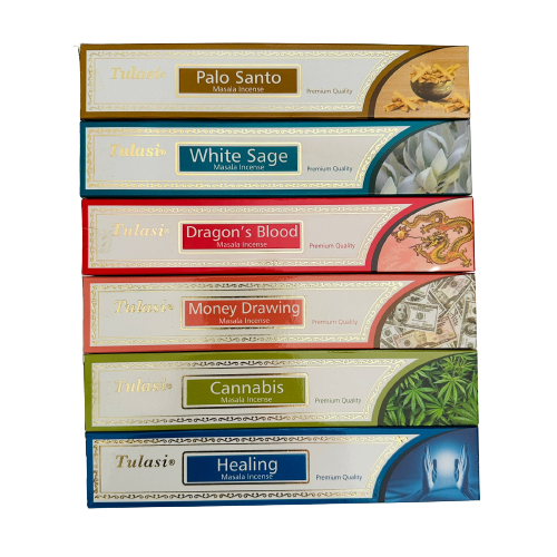 Pack Incienso Tulasi Premium