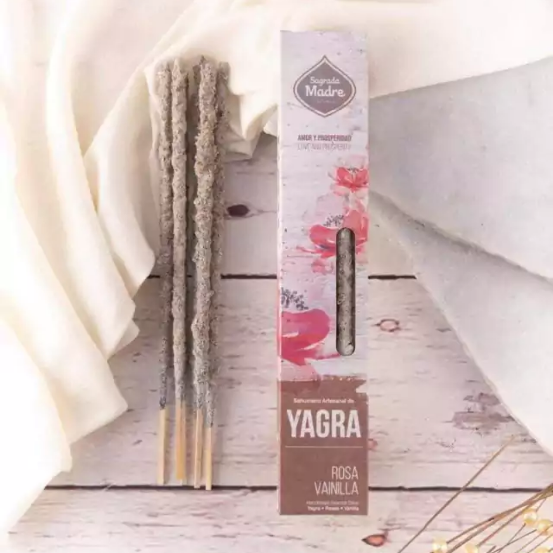 Sahumerio de Yagra Rosa Vainilla