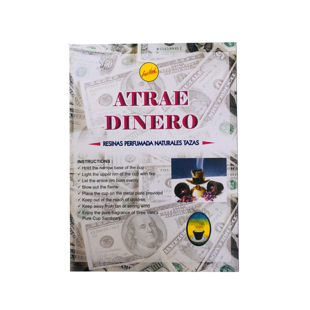 Copitas de Incienso Atrae Dinero 12u