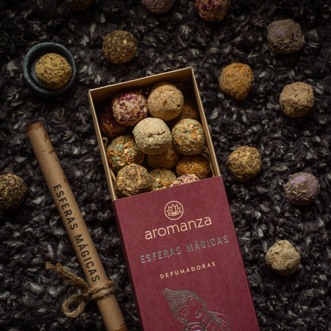 Kit Esferas Mágicas Defumadoras