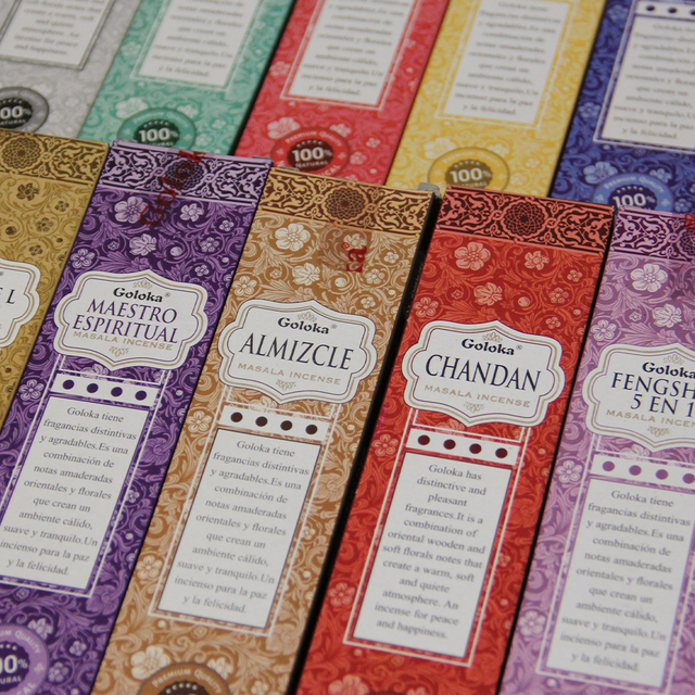 Pack Regalo Goloka Fit 12 Inciensos
