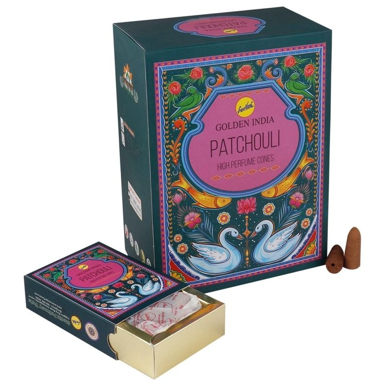 Incienso Cascada Golden Indian Patchouli 120Conos