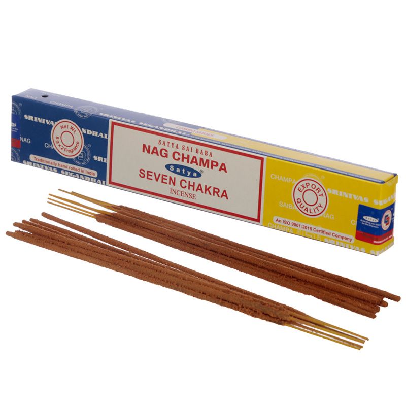 Incienso Duo Nag Champa y Siete Chakra